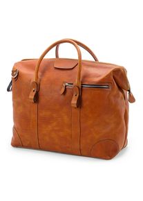 F. Hammann Weekender Stierleder Cognac