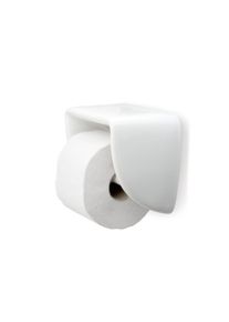 Toilettenpapierhalter Zangra Wei&szlig;