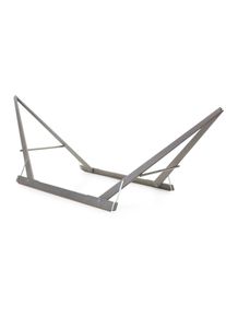 CHICO H&auml;ngematten Klappbarer H&auml;ngemattenst&auml;nder Eschenholz Grau