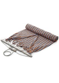 CHICO H&auml;ngematten Doppelh&auml;ngematte Baumwolle Grau-Orange