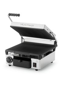 Milantoast Kontaktgrill elektrisch beidseits geriffelt Stecker CH