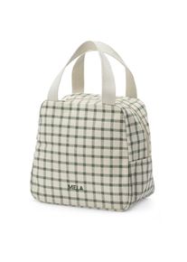 MELAWEAR Organizer kariert naturwei&szlig;-gr&uuml;n