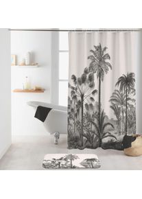 Rideau de douche avec anneaux COCOTY