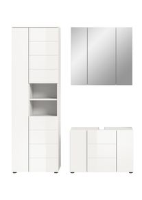 Salle de bains combin&eacute;e 3 &eacute;l&eacute;ments AMBO