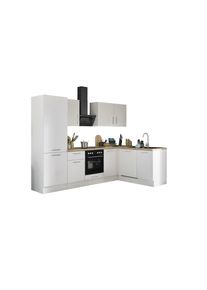 K&uuml;chenblock mit E-Ger&auml;ten CORNWALL (Ecke-Geschirrsp&uuml;ler-K&uuml;hlschrank) II