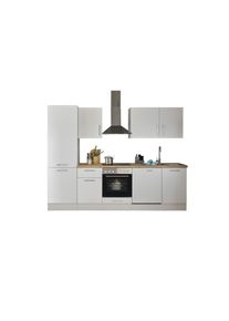 K&uuml;chenblock mit E-Ger&auml;ten CORNWALL (Zeile-Geschirrsp&uuml;ler-K&uuml;hlschrank) I