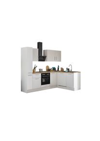 K&uuml;chenblock mit E-Ger&auml;ten CORNWALL (Ecke-Apotheker-Geschirrsp&uuml;ler) II