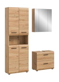 Salle de bains combin&eacute;e 3 &eacute;l&eacute;ments BONGA