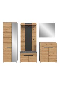Garderobenkombination 6-teilig GOBA