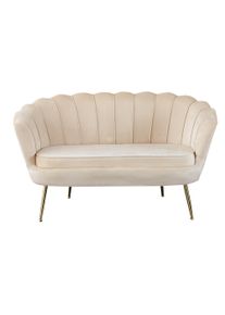 Salesfever Muschelsofa 2-Sitzer BANDUNG