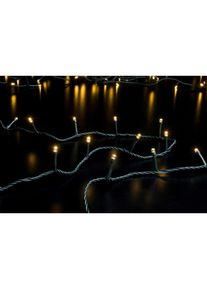 STT Lichtervorhang , Dunkelgr&uuml;n , Kunststoff , 750 cm , CE , Dekoration, Weihnachtsdekoration, Weihnachtsbeleuchtung