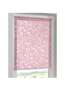 HEINE HOME, HEINE HOME Raffrollo mit Stangendurchzug, mauve