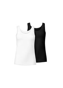 Tchibo - 2 Hemdchen - Damen - Gr. S - schwarz