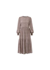 Tchibo - Robe midi &agrave; imprim&eacute; floral - taille: 44 - multiple/fleuri