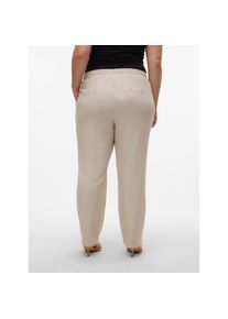 Vero Moda Curve, Unisex, Schlupfhose &raquo;VMJESMILO ANKLE PANTS WVN GA NOOS CUR&laquo; Sommerhose, silber lining, 46, N-Gr, Kn&ouml;chellange Hose von Vero Moda 