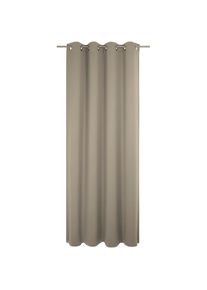 WIRTH, Vorhang &raquo;Umea&laquo; &Ouml;sen 1 Stk. tlg., oliv, Jacquard, Polyester