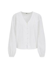 WE Fashion Bluse Damen Gr&ouml;&szlig;e XS wei&szlig;