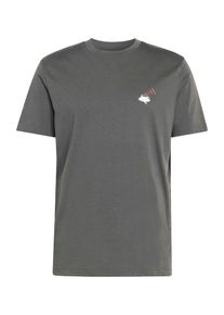 adidas Sportswear Funktionsshirt 'CHEESECAKE' Herren, himmelblau / dunkelgrau / rot / wei&szlig;, Gr&ouml;&szlig;e L