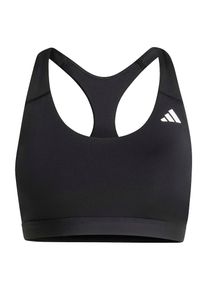 adidas Performance, Femmes Soutien-gorge de sport 'OPT ESS', noir / blanc