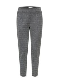 Ichi, Femmes Pantalon &agrave; pince 'IHKate', gris / noir