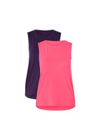 Tchibo - 2 Sport-Tops - Damen - Gr. M - pink