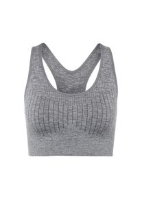 Tchibo - Seamless-Sport-Bustier - Damen - Gr. L - grau