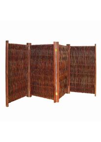Paravent Weiden Raumteiler Weidematte, 1,2x2,4 m (HxB)