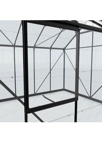 Vitavia Seitenfenster V, Mit ESG, Schwarz