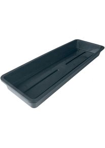 Windhager Aussaat-Schale Anzuchtschale, 59x19x6 cm, Schiefergrau