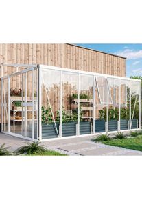 Vitavia Gew&auml;chshaus Helena Tomatenhaus Weiss, 460x266x239 cm (LxBxH)