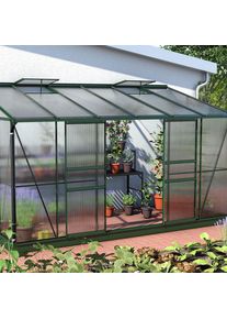 Vitavia Anlehngew&auml;chshaus Osiris Tomatenhaus Smaragd, 6 mm, 201x387x221 cm (LxBxH)