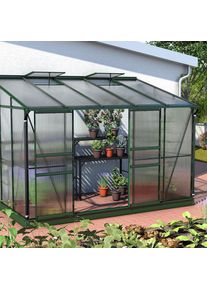 Vitavia Anlehngew&auml;chshaus Osiris Tomatenhaus Smaragd, 6 mm, 201x324x221 cm (LxBxH)