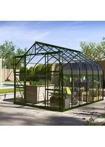 Vitavia Gew&auml;chshaus Dione Tomatenhaus Smaragd, 383x264x255 cm (LxBxH)
