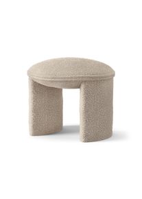 Tchibo - Tabouret rembourr&eacute; - blanc