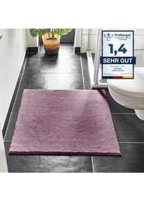 ANDIAMO, Badematte &raquo;Arezzo&laquo; H&ouml;he 16 mm rutschhemmend beschichtet fussbodenheizungsgeeignet schnell trocknend Uni Farben, weich & kuschelig, auch in 