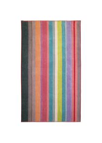 Jelmoli Strandtuch &raquo;Listra, Velours Jacquard&laquo;, orange, Jacquard-Velours, Obermaterial: 100% Baumwolle, 1 Stk.