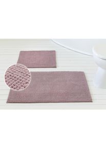 Goodproduct, GOODproduct Badematte &raquo;Kaelan, weicher Chenille&laquo; H&ouml;he 14 mm rutschhemmend beschichtet fussbodenheizungsgeeignet Badvorleger, Badteppich 