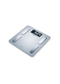 Beurer, Beurer K&ouml;rper-Analyse-Waage &raquo;BF 405&laquo;, silberfarben, Wiegt auf 100 g genau