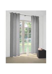 WIRTH, Vorhang &raquo;Felsted&laquo; &Ouml;sen 1 Stk. tlg., grau, Jacquard, Polyester