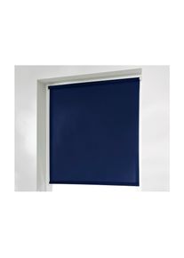 K-home, K-home Seitenzugrollo &raquo;Thermo Klemmfix-Rollo&laquo; verdunkelnd energiesparend ohne Bohren 1 St&uuml;ck, marine, Polyester