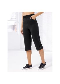 Jelmoli Unisex, Caprihose, schwarz, 38, Normalgr&ouml;ssen, komfortabler Rundum-Dehnbund