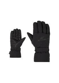 Ziener, Herren, Skihandschuhe &raquo;GORDANUS-Z AS glove man&laquo;, schwarz.graphite, 10, wasserdicht und atmungsaktiv ganz ohne PFAS