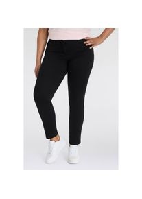 KjBRAND, Unisex, KjBRAND 5-Pocket-Jeans &raquo;Hose Fanni Skinny&laquo;, ideal f&uuml;r schlanke Beine, schwarz, 21, K-Gr, Sehr elastische, klassische 5-Pocket R&ouml;hre