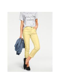 Heine, Unisex, Heine 7/8-Hose, hellgelb, 42, Normalgr&ouml;ssen, Figurbetonte R&ouml;hre