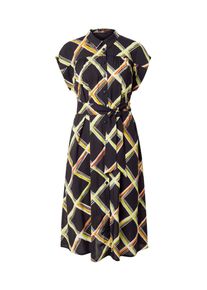 King Louie Kleid 'Amy' Damen Gr&ouml;&szlig;e 36 hellgr&uuml;n / dunkelorange / schwarz / wei&szlig; Winterkleid