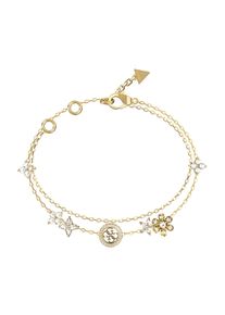 Guess Armband Damen Gr&ouml;&szlig;e L goldgelb / transparent