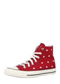 Converse Sneaker 'Chuck Taylor All Star Hearts & Roses' Jungen Gr&ouml;&szlig;e 35.5 knallrot / wei&szlig;