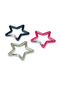 Tchibo - 3 mousquetons &laquo; &eacute;toile &raquo; - multiple