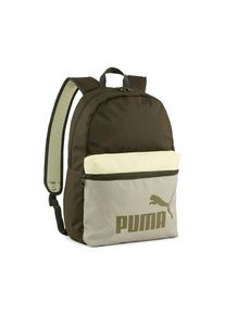 Puma, Puma Rucksack &raquo;PHASE COLOR BLOCK BACKPACK&laquo; f&uuml;r sportliche Aktivit&auml;ten und Alltag, ger&auml;umiges Hauptfach, schwarz olive, lux army, colorblock, 