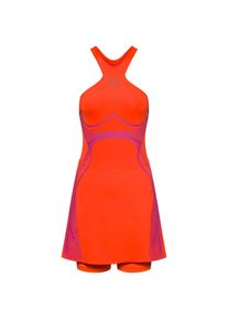 Adidas STELLA MCCARTNEY Neckholderkleid Damen - Gr&ouml;&szlig;e M - orange